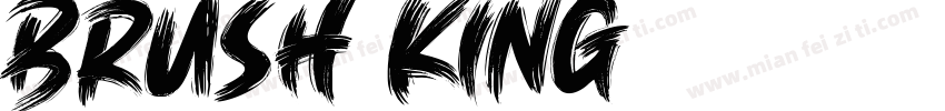 Brush King-常规字体转换